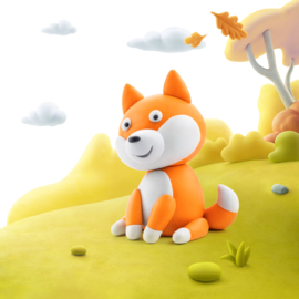 HEY CLAY | Boetseerklei dog story - 6 figuren
