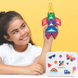 CONNETIX TILES | Magnetische tegels - travel mini pack - 32 stuks