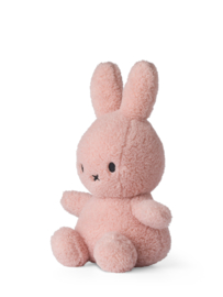 NIJNTJE | Knuffel Nijntje Teddy roze 33 cm - Miffy sitting teddy pink