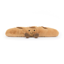 JELLYCAT | Amuseable Knuffel Stokbrood - Baguette - 9 x 34 cm