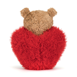 JELLYCAT | Knuffel beer Bartholomew hartenpak - 26 x 12 x 8 cm