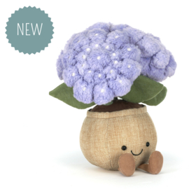 JELLYCAT | Amuseables knuffelplant hortensia -24 x 10 x 10 cm