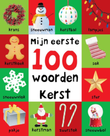 KINDERBOEK | Mijn eerste 100 woorden - Kerst