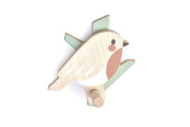 TENDER LEAF TOYS | Forest haakje vogel - Forest coat hook