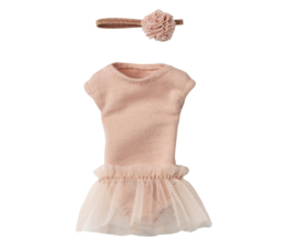 MAILEG | Konijn kleding - ballet pakje roze - size 1