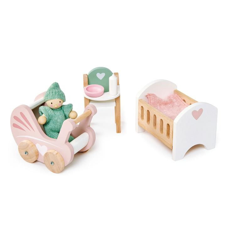 TENDER LEAF TOYS | Poppenhuis meubels babykamer
