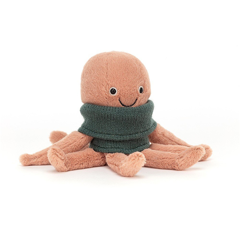 JELLYCAT | Knuffel Octopus - Cozy Crew Octopus