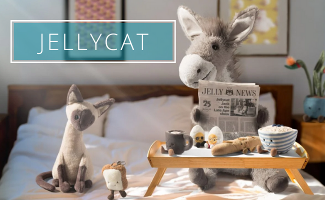 JELLYCAT KNUFFEL COLLECTIE