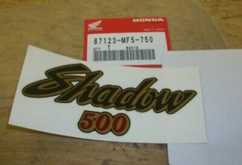 Honda VT500 sticker orig. part nr. 87123-MF5-750