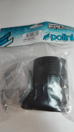Polini minimotard/pantera rubber verloopstuk luchtfilter/carbu