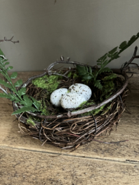 Nestje met eitjes