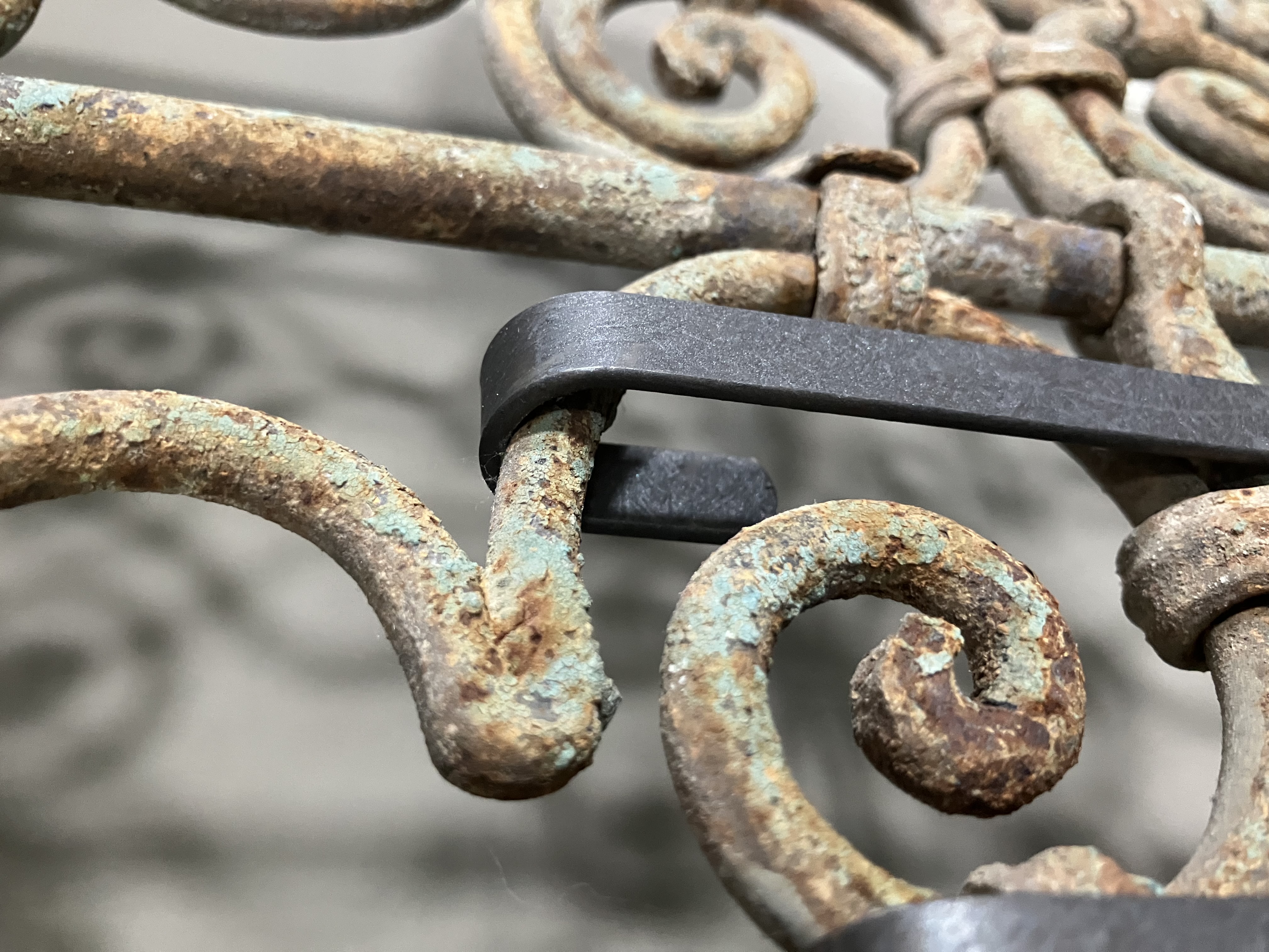 Metalen hanglepel, pors 18cm