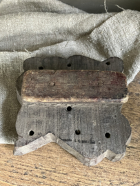 Oude houten stempel, 4