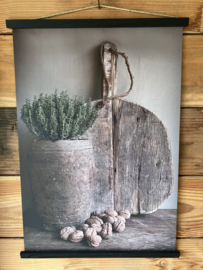 Tuinposter, tym