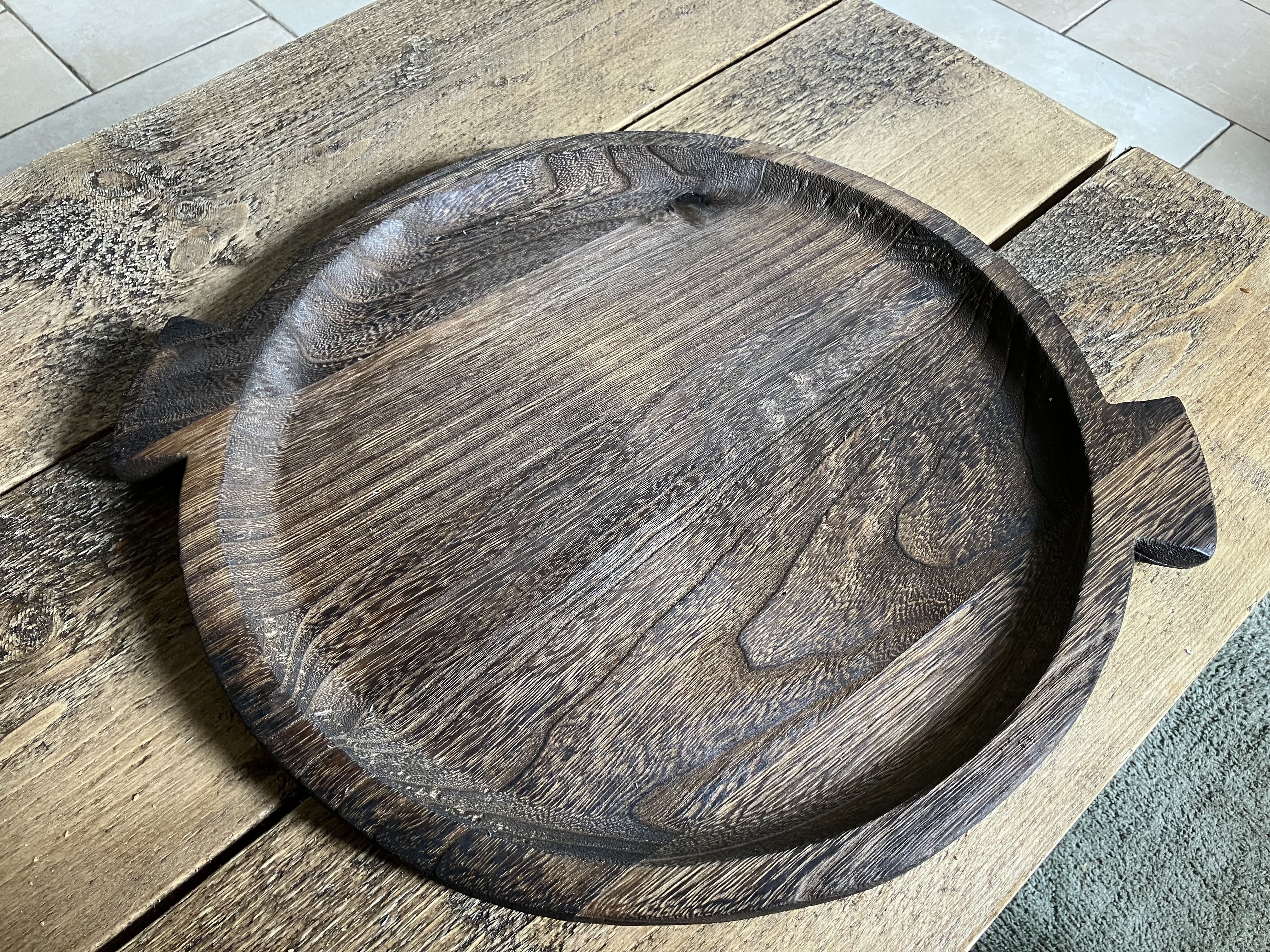Houten dienblad
