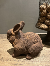 Konijntje in roest verf