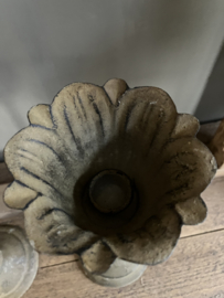 Metalen tulp kandelaar l