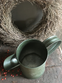 Zinken kannetje grijs/groen