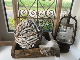Decoratiebal van takken 20cm.