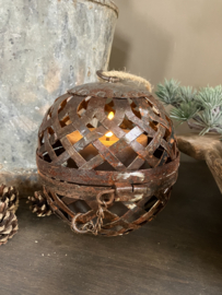 Stoere metalen bal, L