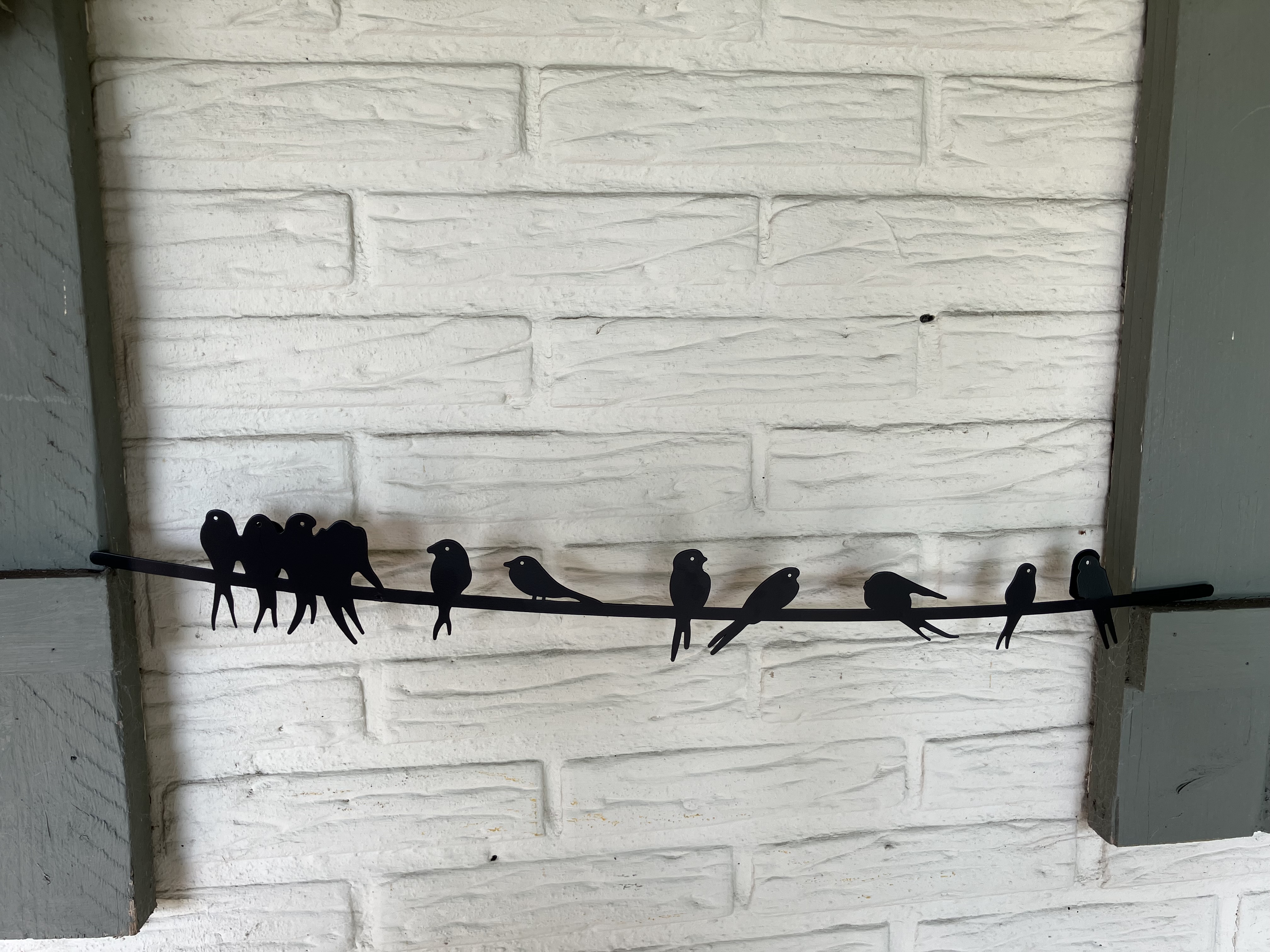 Wanddecoratie, zwaluwen