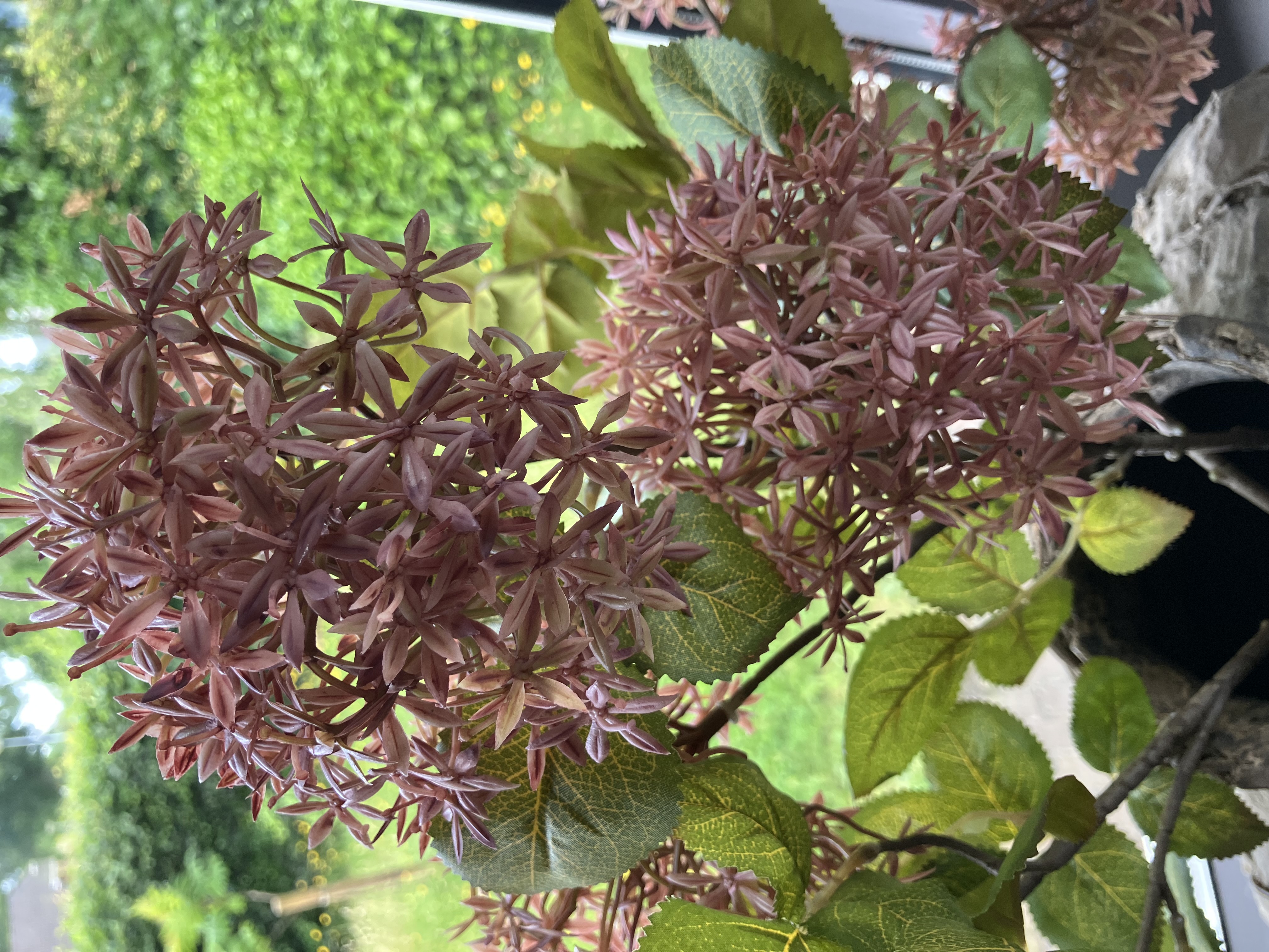 Hydrangea midget pink, kunst 68cm