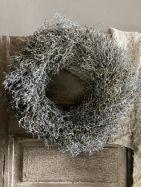 Gedroogde krans, gypsum grijs
