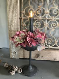 Metalen kandelaar om te vullen