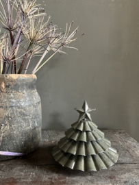 Metalen kerstboompje 12cm