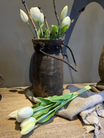 Witte tulpen, 38cm