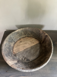 Houten schaal 34cm.