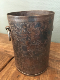 Metalen pot 16cm