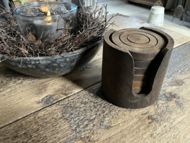Houten onderzetters
