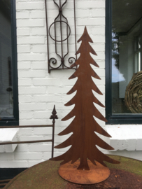 Roest metalen kerstboom 50cm