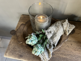 Houten, platte, chapatti schaal, 5