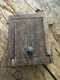 Houten opbergbox