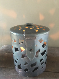 Metalen windlicht