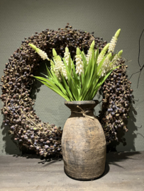 Bosje witte druifjes, 32cm.