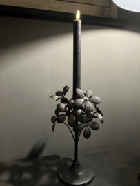 Metalen kandelaar ‘flowers’
