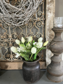 Kunst boeket, wit