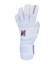 SOLID WHITE  T-cut vinger