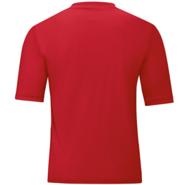 Sportshirt rood (personalisatie mogelijk)