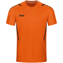4221-351 Sportshirt Challenge Fluo oranje zwart