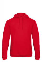Hooded Sweater 270 gr B&C Rood