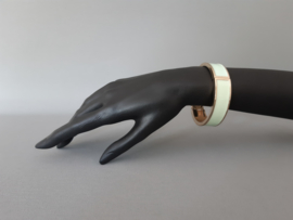 Vintage lichtblauwe armband