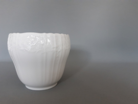 Vintage witte bloempot van Kaiser W. Germany 865/2