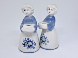 Kandelaars van Lilienthal, porselein, West-Germany