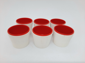 Servies plastic, kunststof, vintage