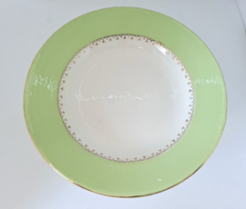 Brocante soepborden met pastelrand, merk L'amandinoise