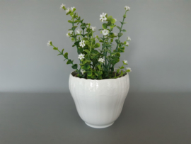 Vintage witte bloempot van Kaiser W. Germany 865/2